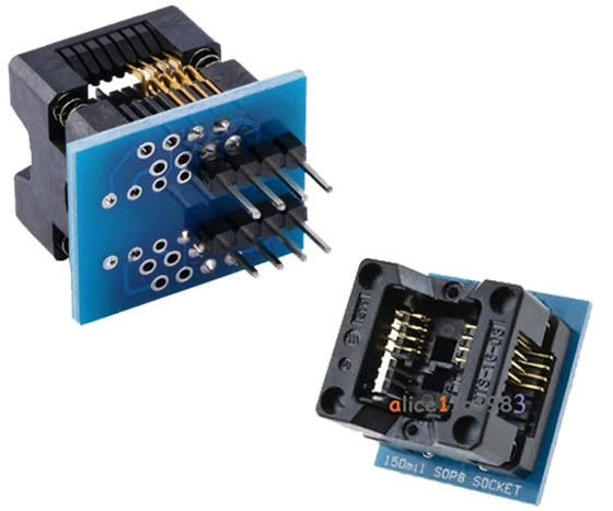 Sop 8 150 Mil Programmer Adaptör Sop8 To Dip 8  Ots-16-03