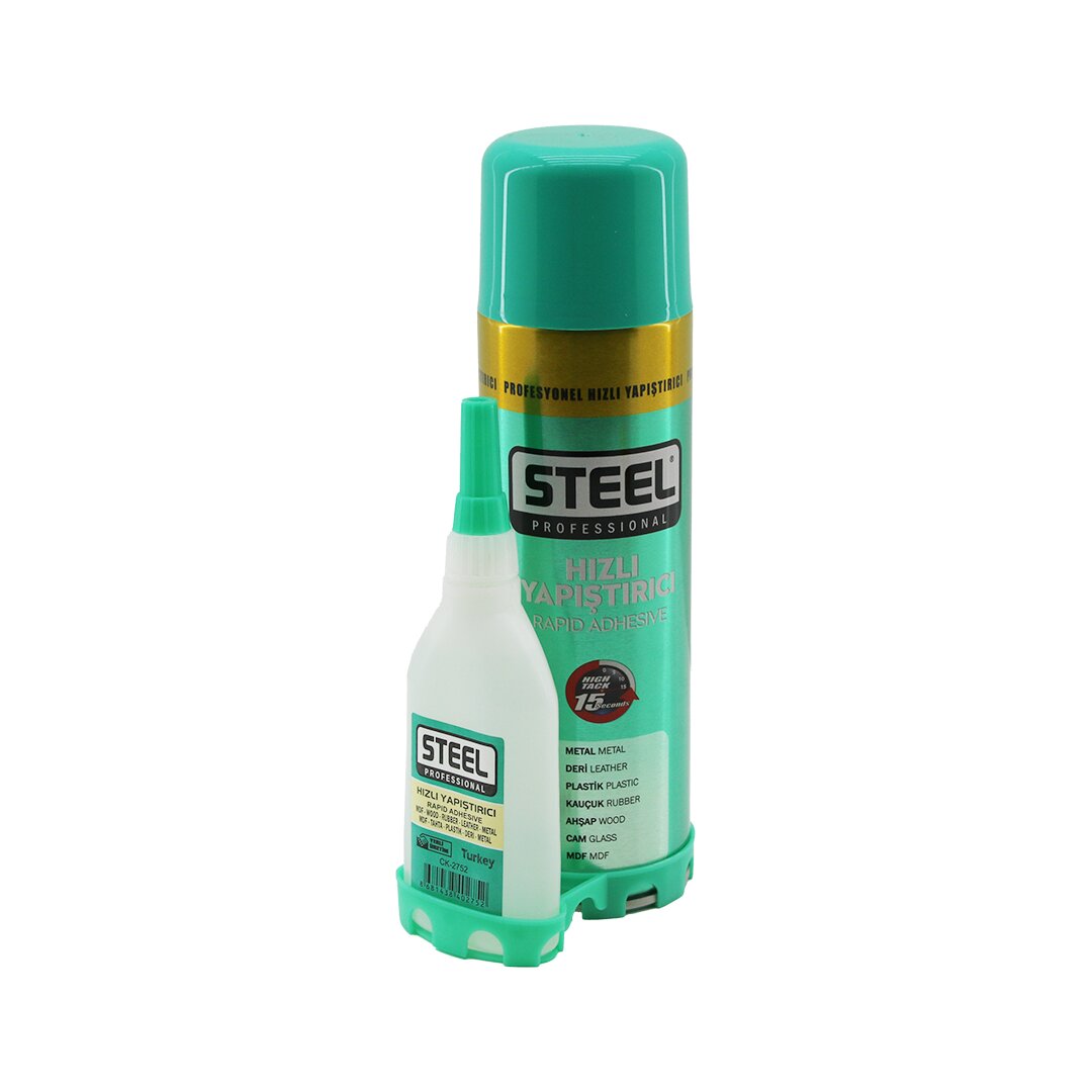 Steel Ck-2769  500ml+ 100gr  Hizli Yapiştirici