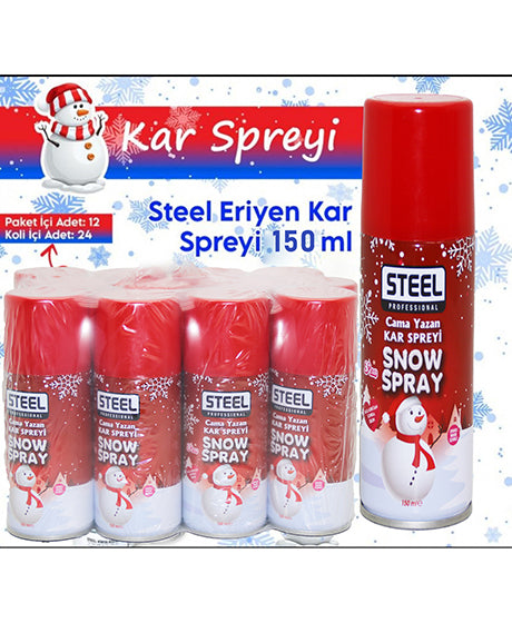 Спрей для стекла Steel CK-7597 Snow Spray 150 мл
