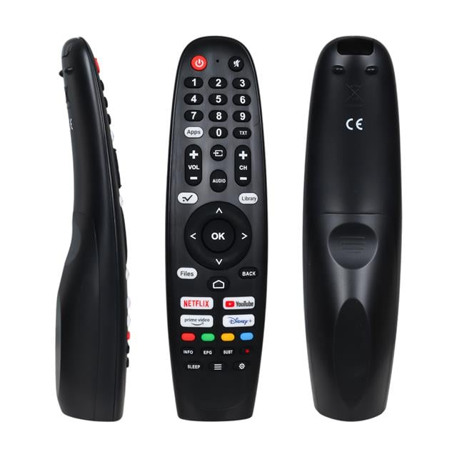 Strong - Fobem Ses Komutsuz Wholeos Netflix-Youtube-Prime Video-Disney Plus Tuşlu Lcd Led Tv Kumand