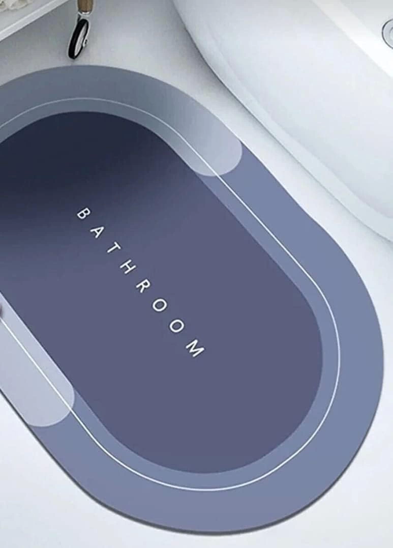 Süper Su Emici Kaymaz Tabanlı Banyo Paspası