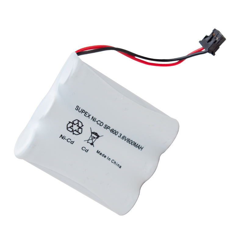 Аккумулятор для беспроводного телефона Supex Sp-600 Ni-Cd Pen, 3,6 В, 600 мАч, 3-компонентный 