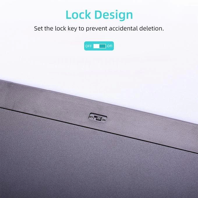 T12 Mavi Writing Tablet Lcd 12 Inç Dijital Kalemli Çizim Yazı Tahtası