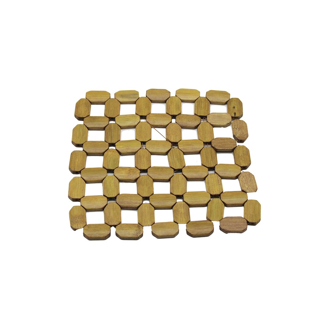 Tam Kare = 18x18cm Boncuk Ahşap Ni̇hale
