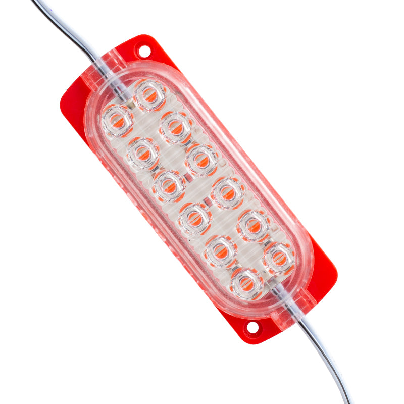 Tek Renk Kırmızı Modül Led 2835 24 Volt 2.4 Watt  