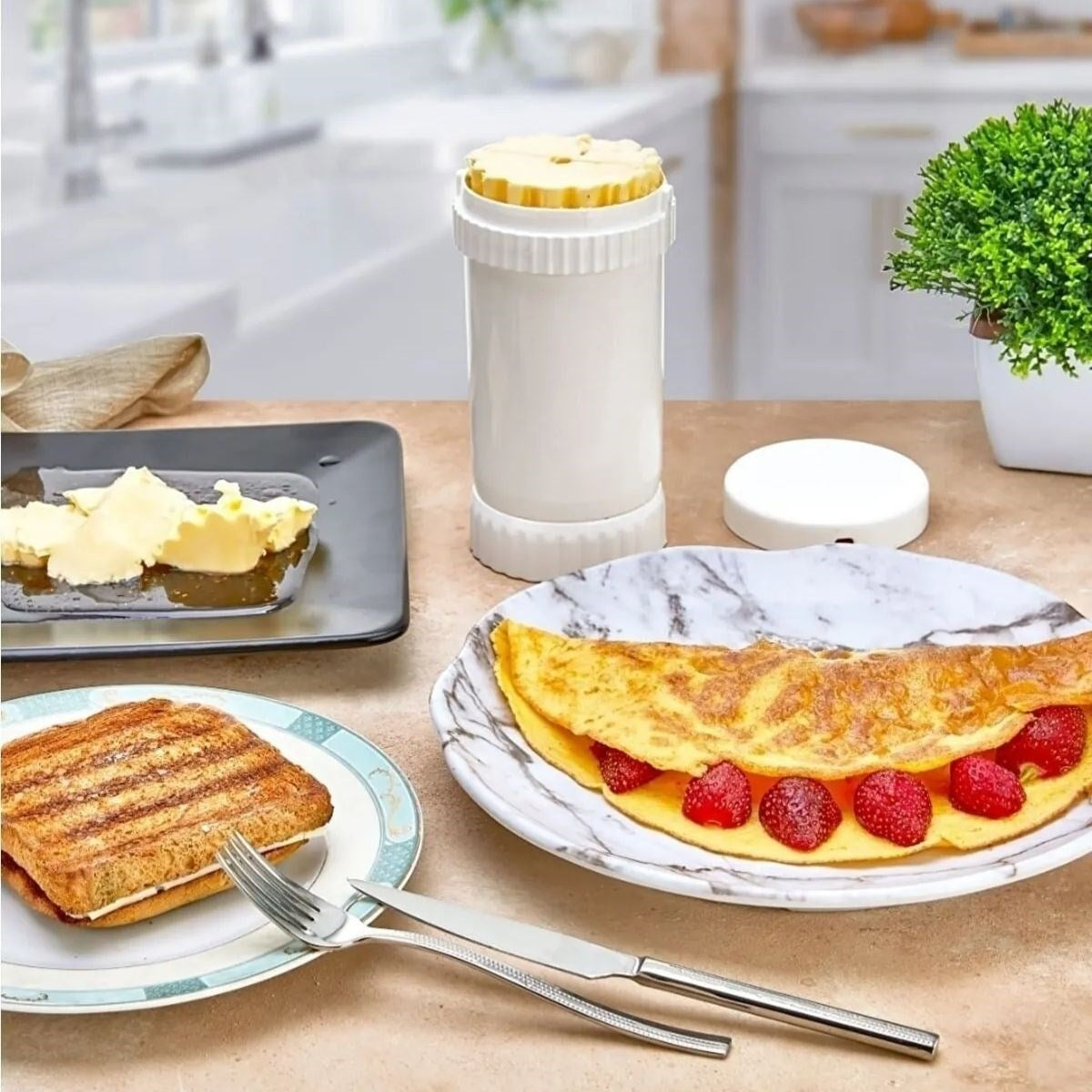 Tereyağı Sürme, Yayma, Saklama, Kesme Aparatı, Tereyağlık