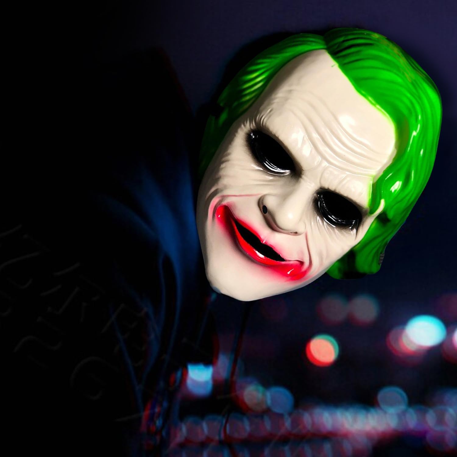 The Dark Knıght Joker Maskesı Yeşıl