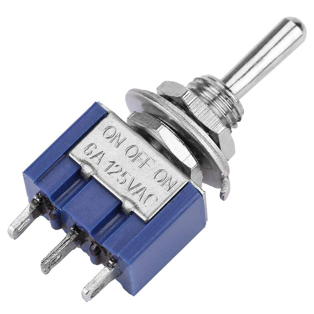 Toggle Swıtch On-off-on ø6mm Mts-103