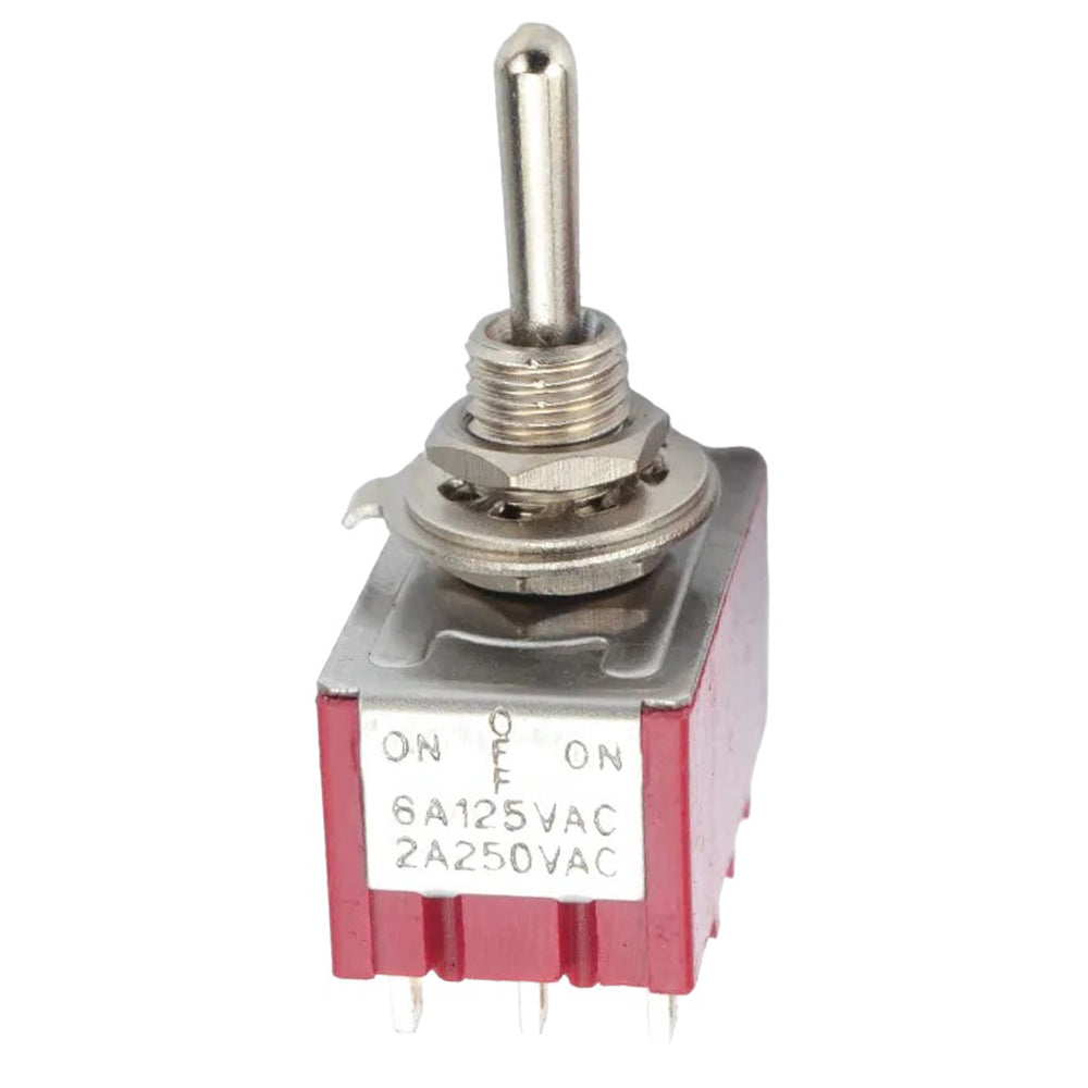 Toggle Swıtch On-off-on ø6mm 12p Mts-403
