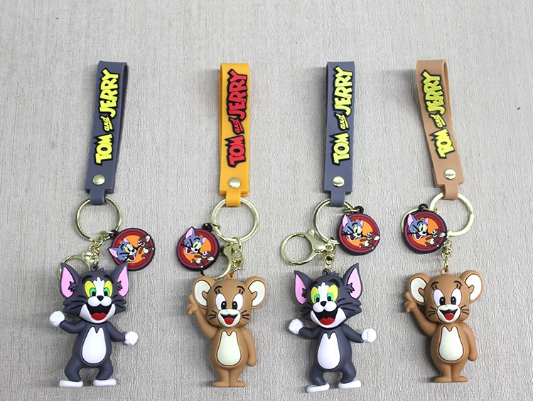 Ton Ve Jery Silikon Anahtarlık Alk4264