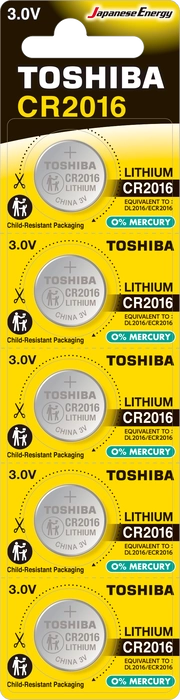Toshiba Cr 2016 Lithium Pil 5'li