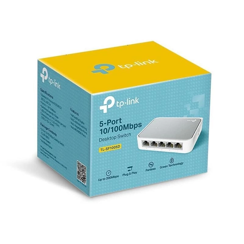 Tp-lınk Tl-sf1005d 5 Port 10/100 Mbps Swıtch