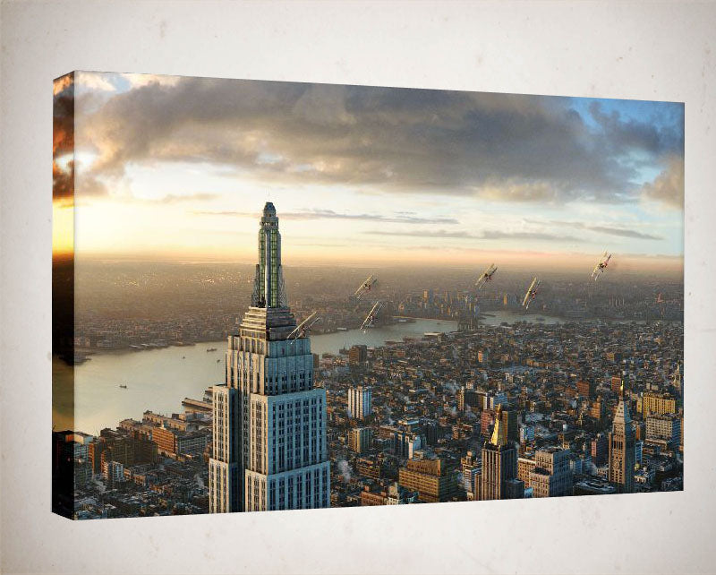 Kanvas Tablo  - Ülke Tablolar  New York Empire State Binası  - ULK108