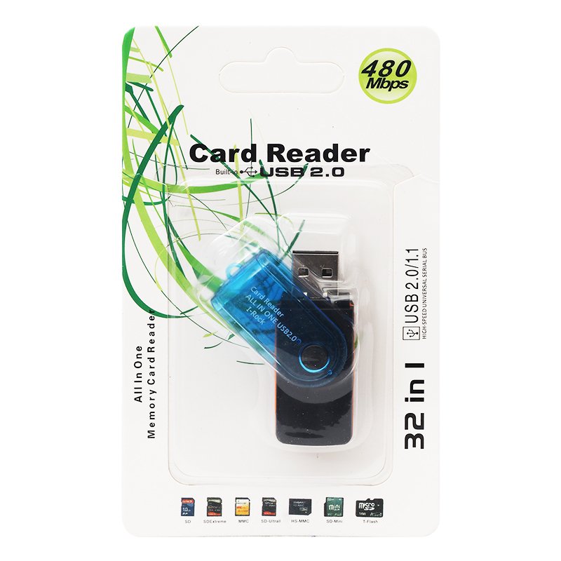 Usb 2.0 multi 32in1 Sd/mmc Card Reader 