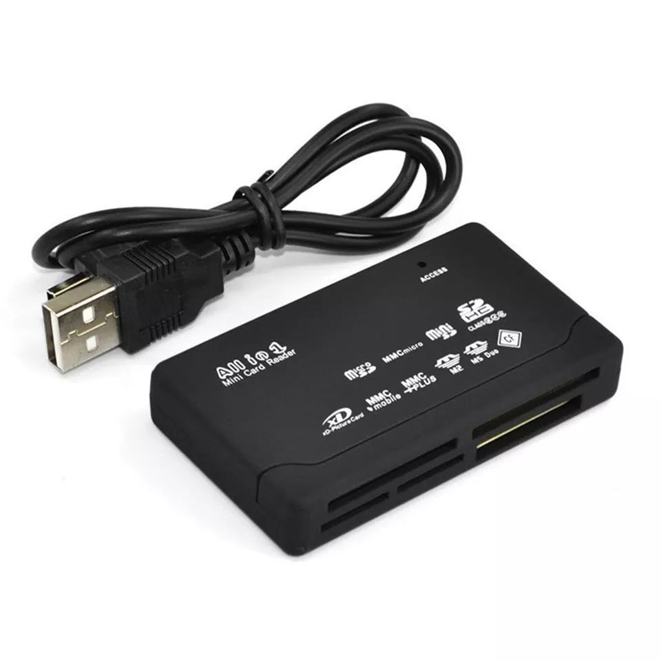 Кардридер USB 2.0 Sd-mmc-micro Sd 4-в-1 