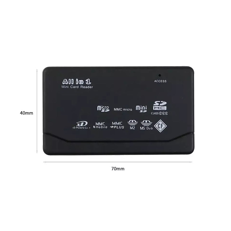 Кардридер USB 2.0 Sd-mmc-micro Sd 4-в-1 