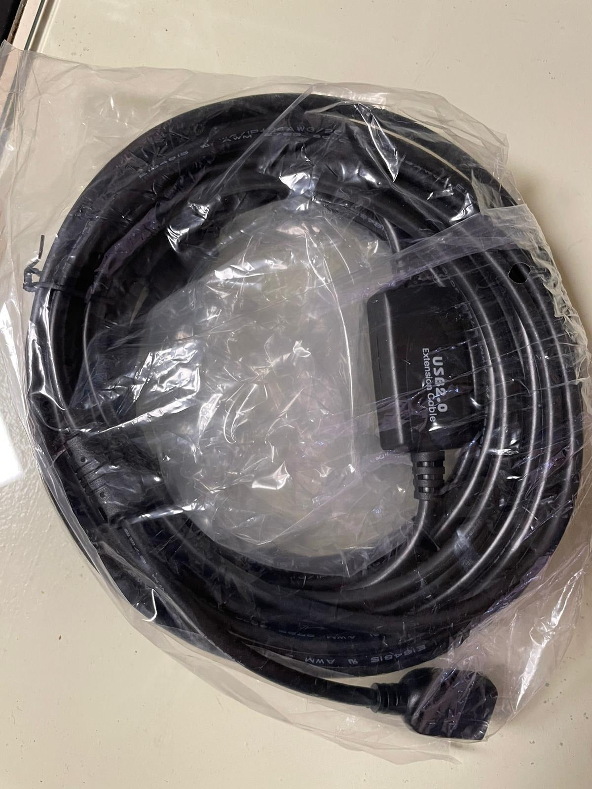 Usb 2.0 Si̇yah Chi̇pset 10 Metre Usb Uzatma Kablosu