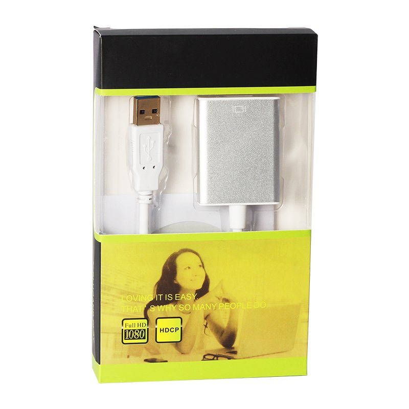 Переходник USB 3.0 - HDMI (мама) 