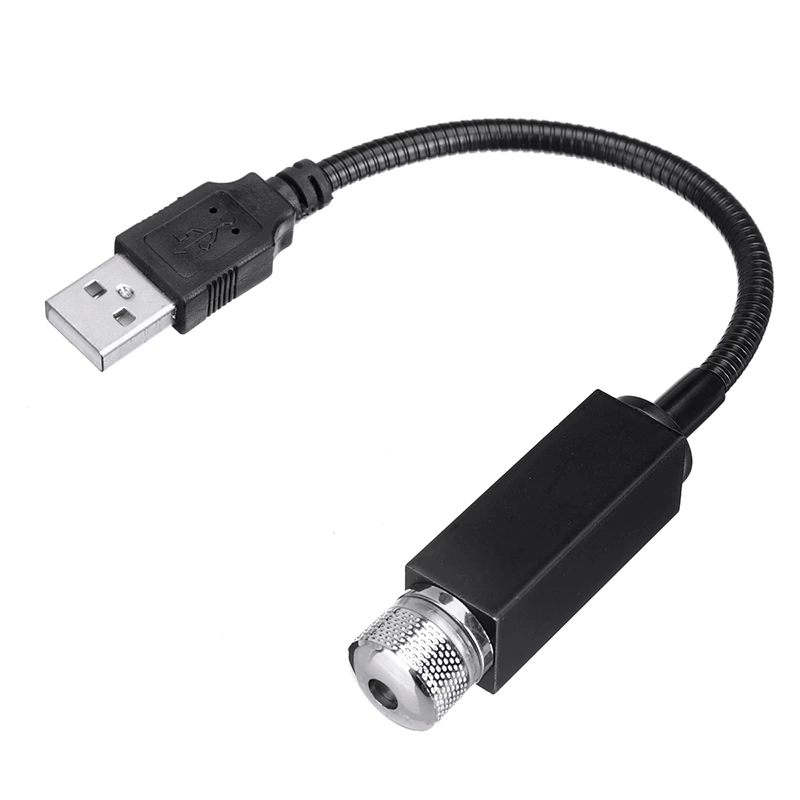 Usb Araç İçi Dekoratif Kırmızı Led Işık