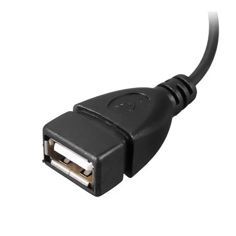 Кабель USB-Micro USB-Men-Men Y 20 см OTG 