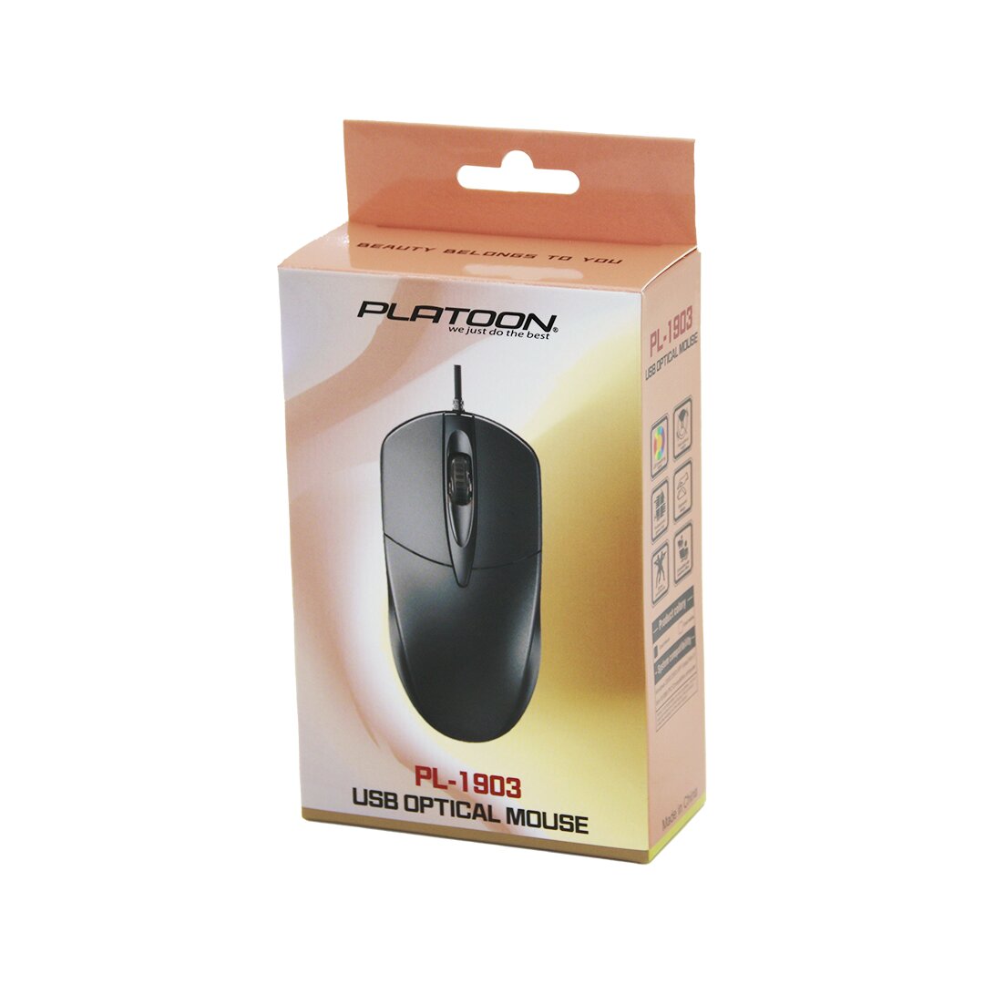 Usb kablolu  optical mouse  kutulu ambalaj  pl-1903 (4620