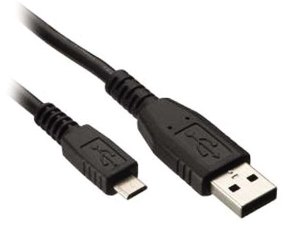 Usb To Micro Usb Siyah 1 Metre Kablo  