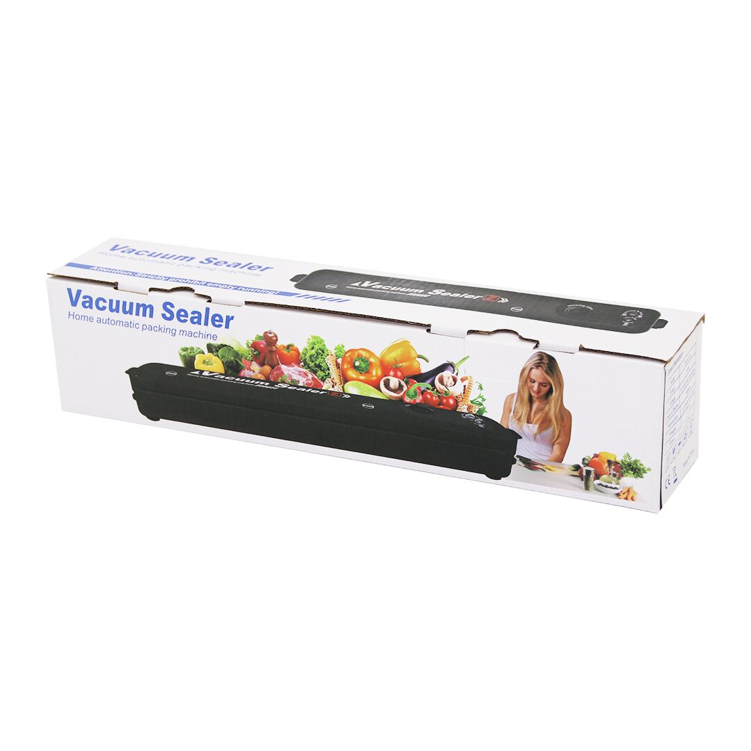 Vacuum Sealer Elektri̇kli̇ Vakumlu Paketleme Maki̇nesi̇ 90w 12pcs Poşet=16.5x24.5cm
