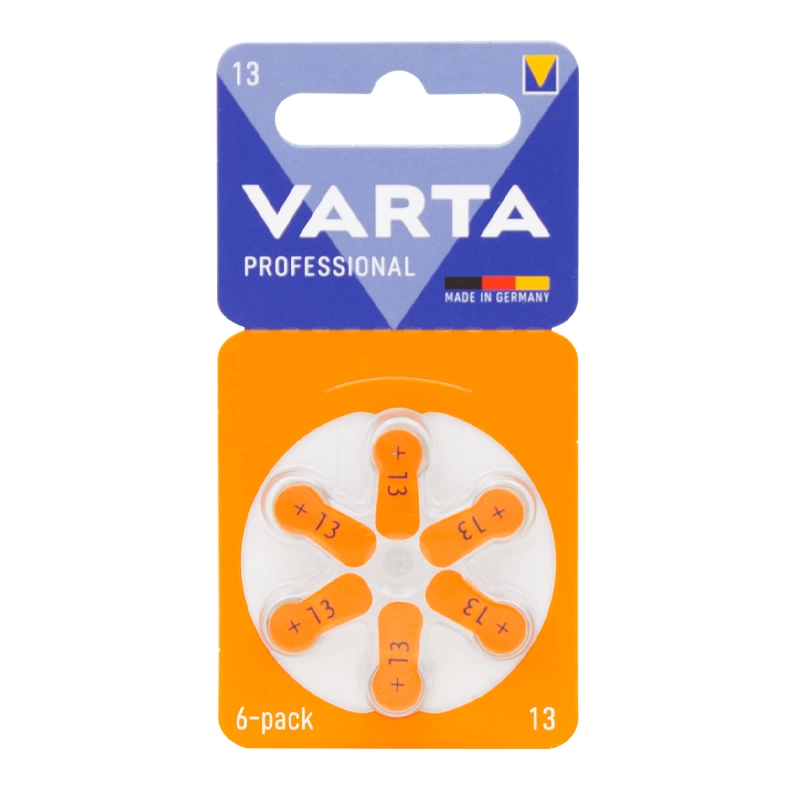 Varta 13 No Kulaklık Pili 6lı Paket