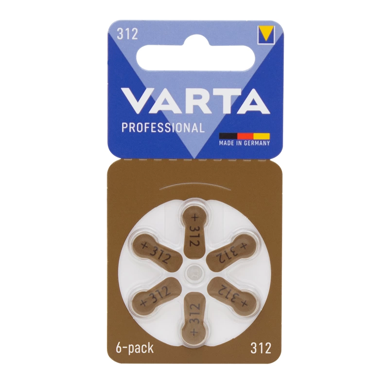 Varta 312 No Kulaklık Pili 6lı Paket