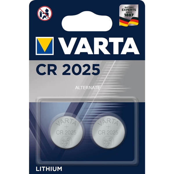 Varta Cr2025 Lityum Pil 2li Paket Fiyatı