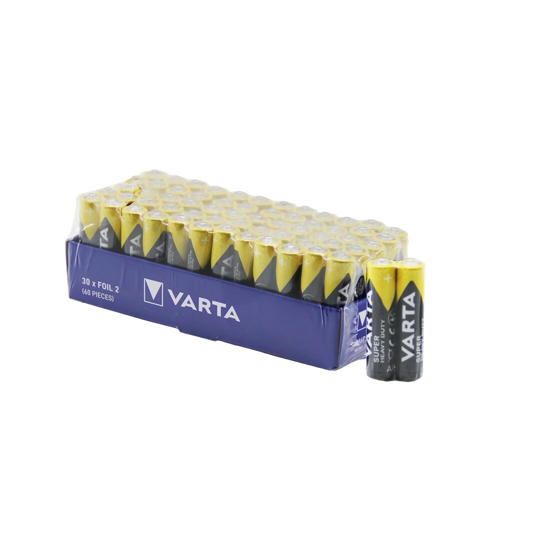 Батарейки Varta Slim Aaa 60 шт.