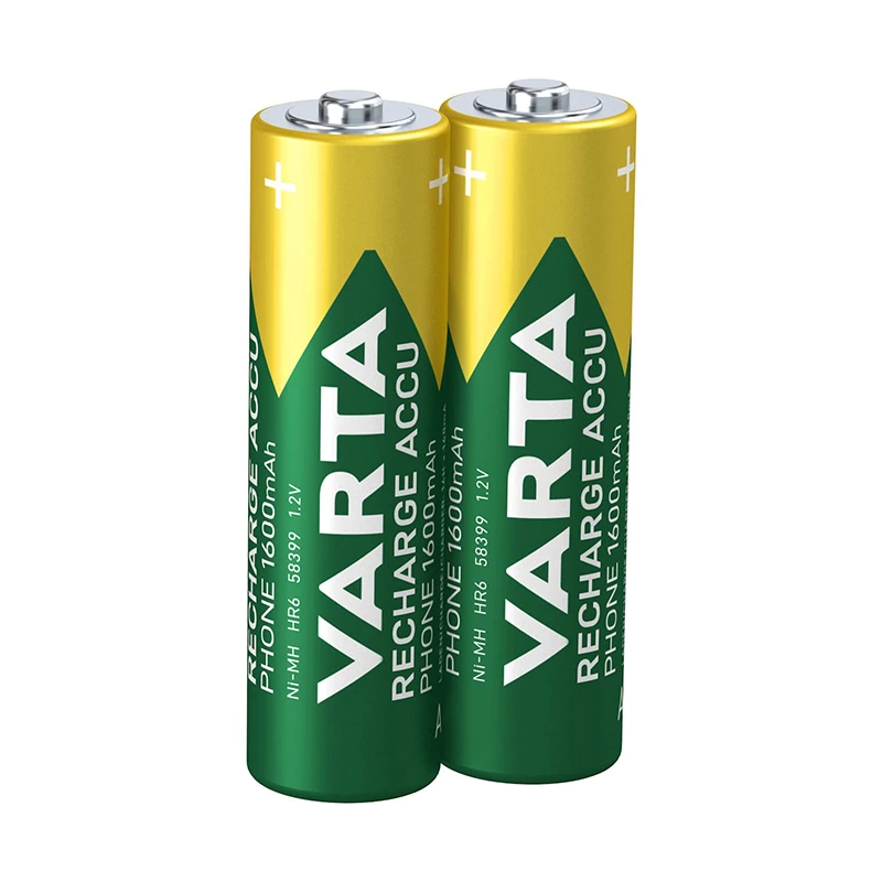 Varta Nı-mh 1.2 Volt - 1600 Mah Hr6 Aa Şarjlı 2li Kalem Pil