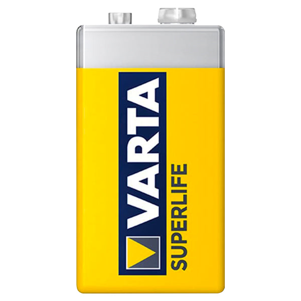 VARTA SUPERLIFE ÇİNKO 9 VOLT PİL 12Lİ PAKET FİYAT (4620)