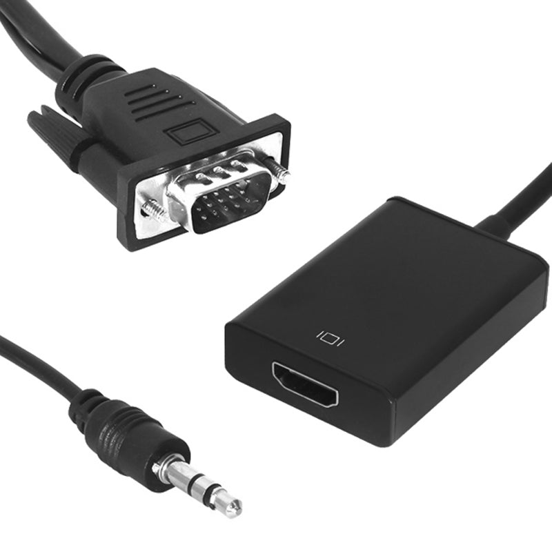 Кабель-переходник VGA-Men-HDMI-Men 