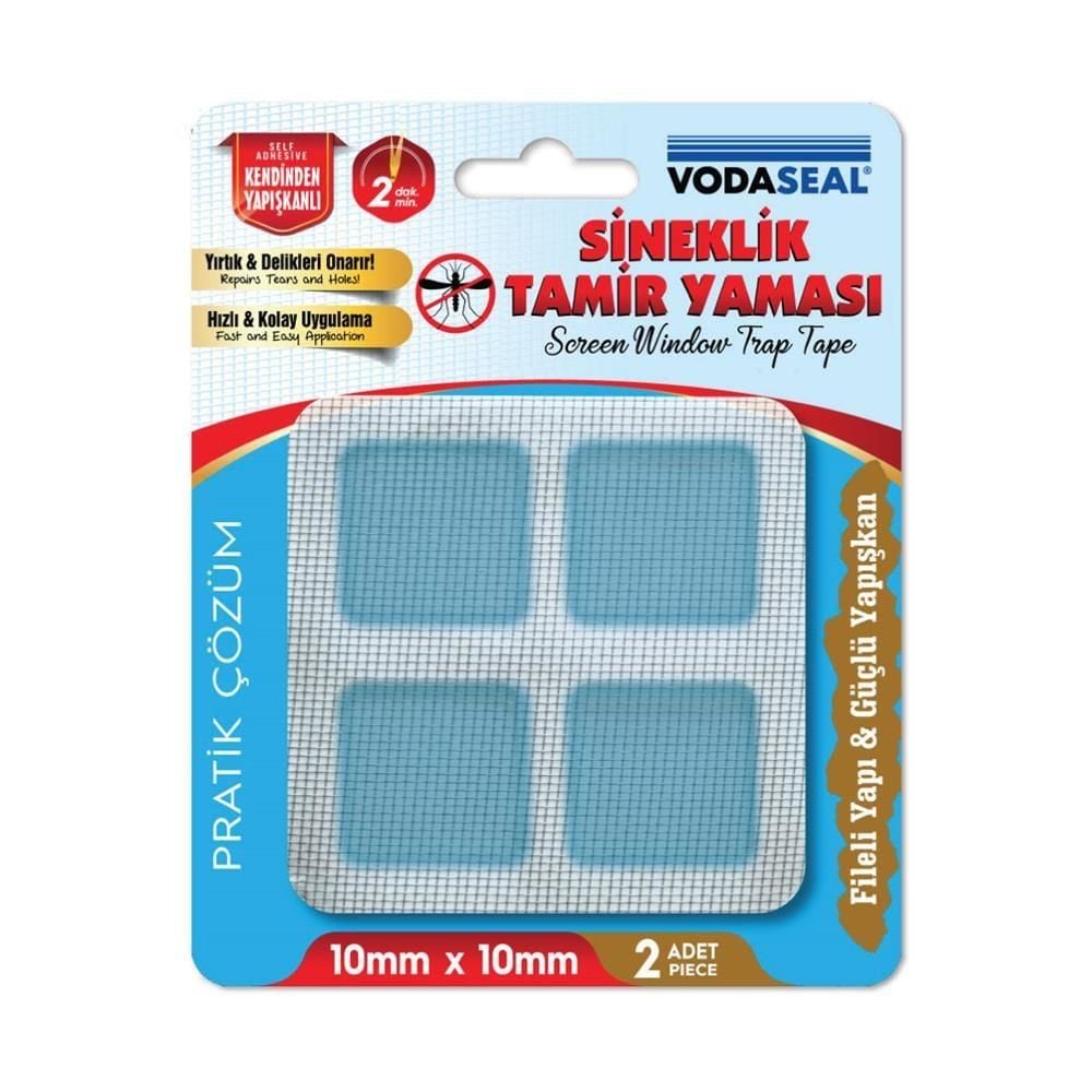 Vodaseal Sineklil Tamir Yaması 10 mm X 10 mm 2 Adet