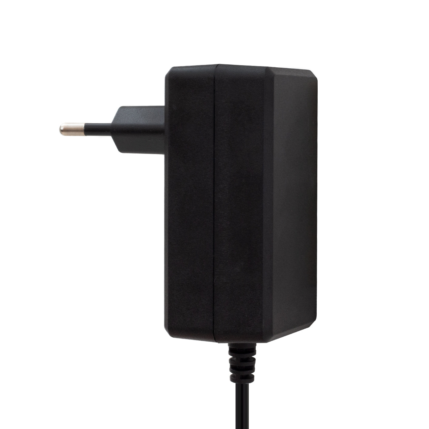 12 VOLT - 1 AMPER 5.5*2.5 UÇLU YERLİ ÜRETİM PLASTİK GENİŞ IŞIKLI KASA PRİZ TİPİ ADAPTÖR