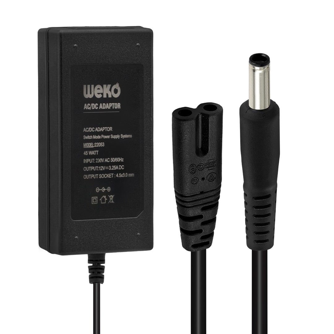 12 VOLT 3.25 AMPER 4.5X3.0MM UÇLU NOTEBOOK ADAPTÖR YERLİ ÜRETİM (4620)