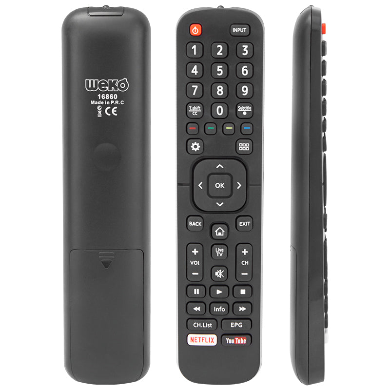 HISENSE RM-L1335 PLUS NETFLIX-YOUTUBE TUŞLU LCD-LED TV KUMANDA (4620)