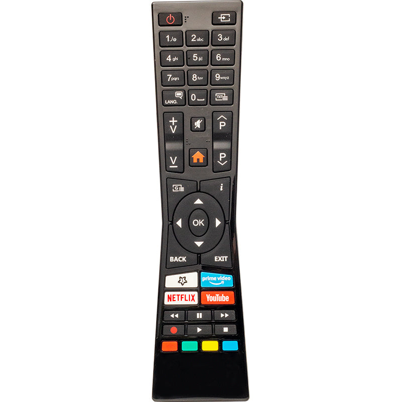 VESTEL RC A2 43100P - JVC RM-C3337 NETFLIX-YOUTUBE-PRİME VİDEO TUŞLU LCD-LED TV KUMANDA (RC0360/01) YAZISIZ (4620)