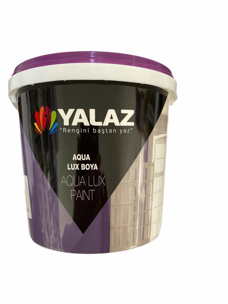 Yalaz Su Bazlı Parlak Beyaz İç Dış Boya 2,5 Litre