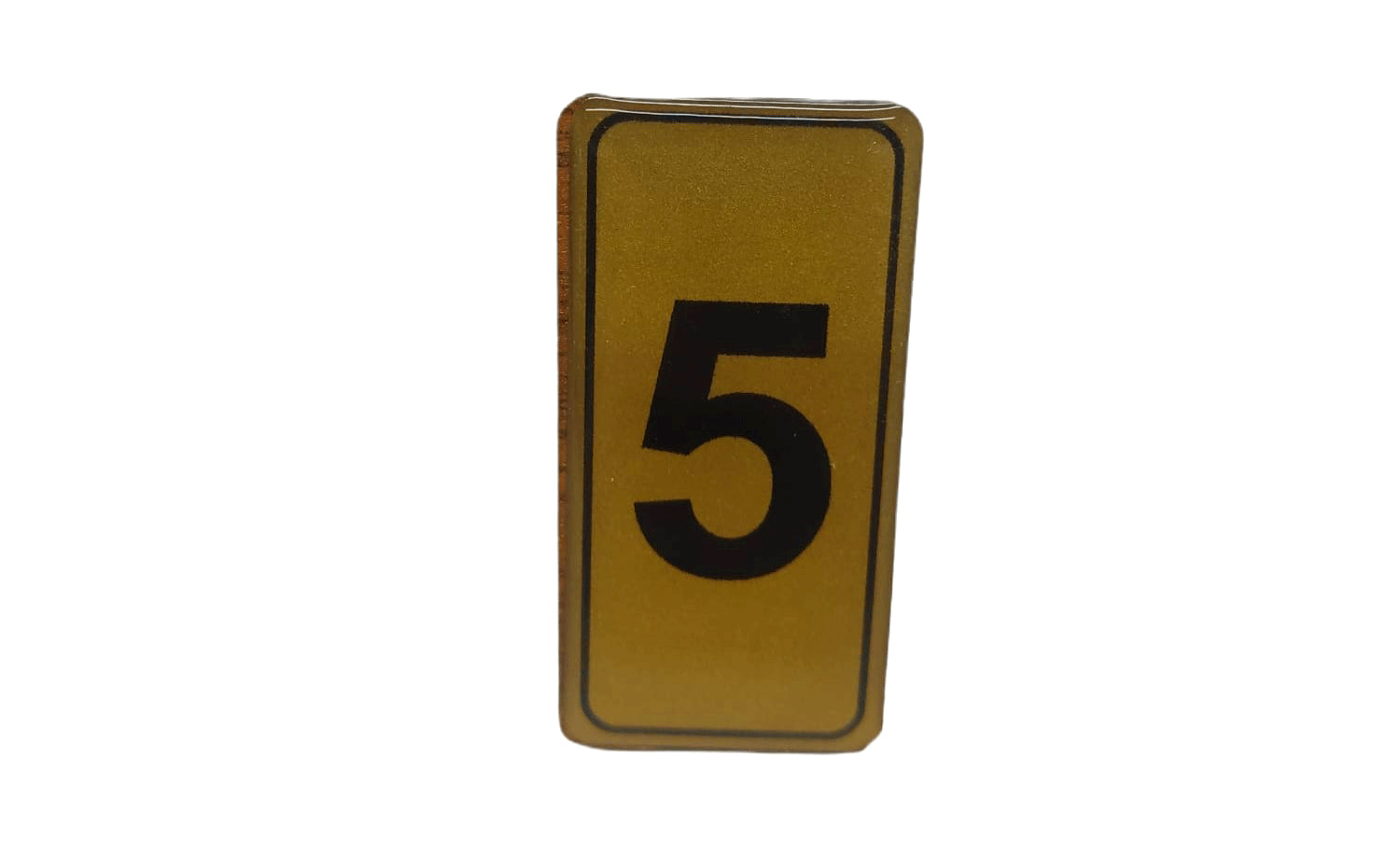 Yapişkanli Kapi Numarasi No-5 Si̇li̇konlu