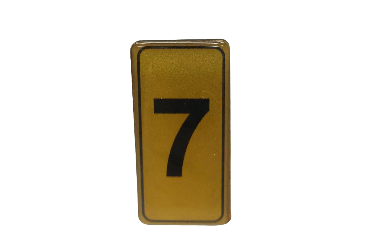 Yapişkanli Kapi Numarasi No-7 Si̇li̇konlu