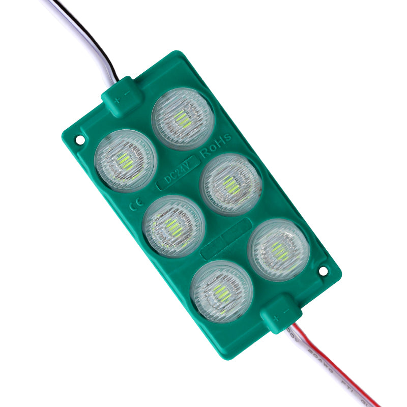 Yeşil Modül Led 75*40 3030 24 Volt 3 Watt  