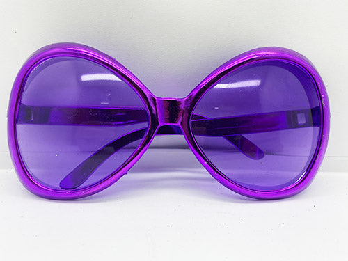 Yeşılçam Temalı Partı Gözlüğü Mor Renk 7x16 Cm