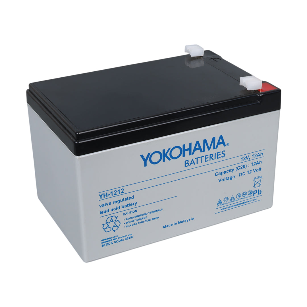Yokohama Yh-1212 12 Volt - 12 Amper Kuru Akü