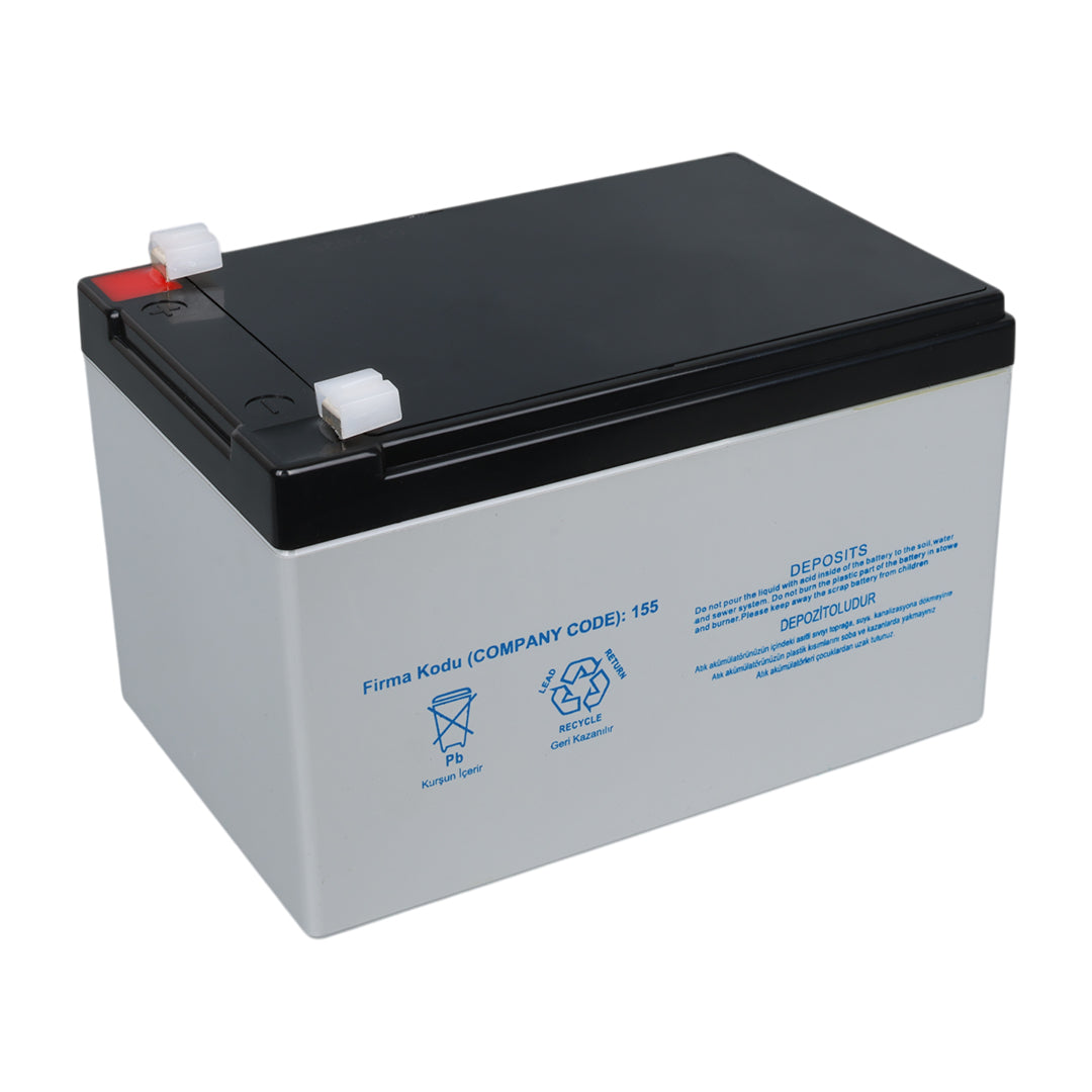 Yokohama Yh-1212 12 Volt - 12 Amper Kuru Akü
