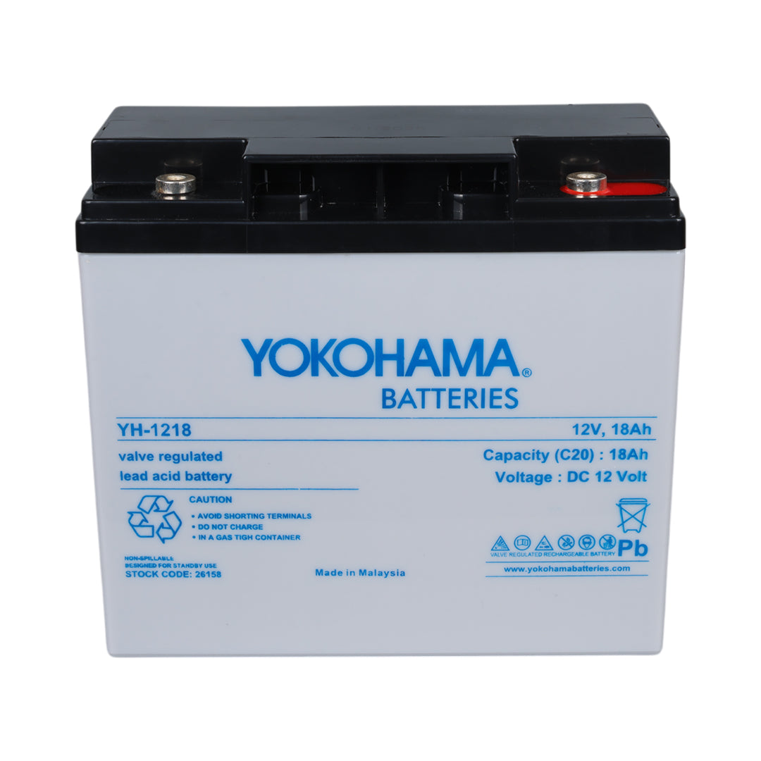 Yokohama Yh-1218 12 Volt - 18 Amper Kuru Akü