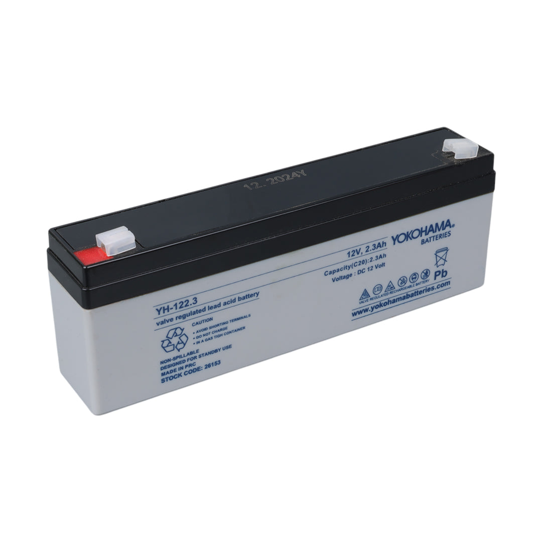 Yokohama Yh-122.3 12 Volt - 2.3 Amper Yatik Uzun Akü