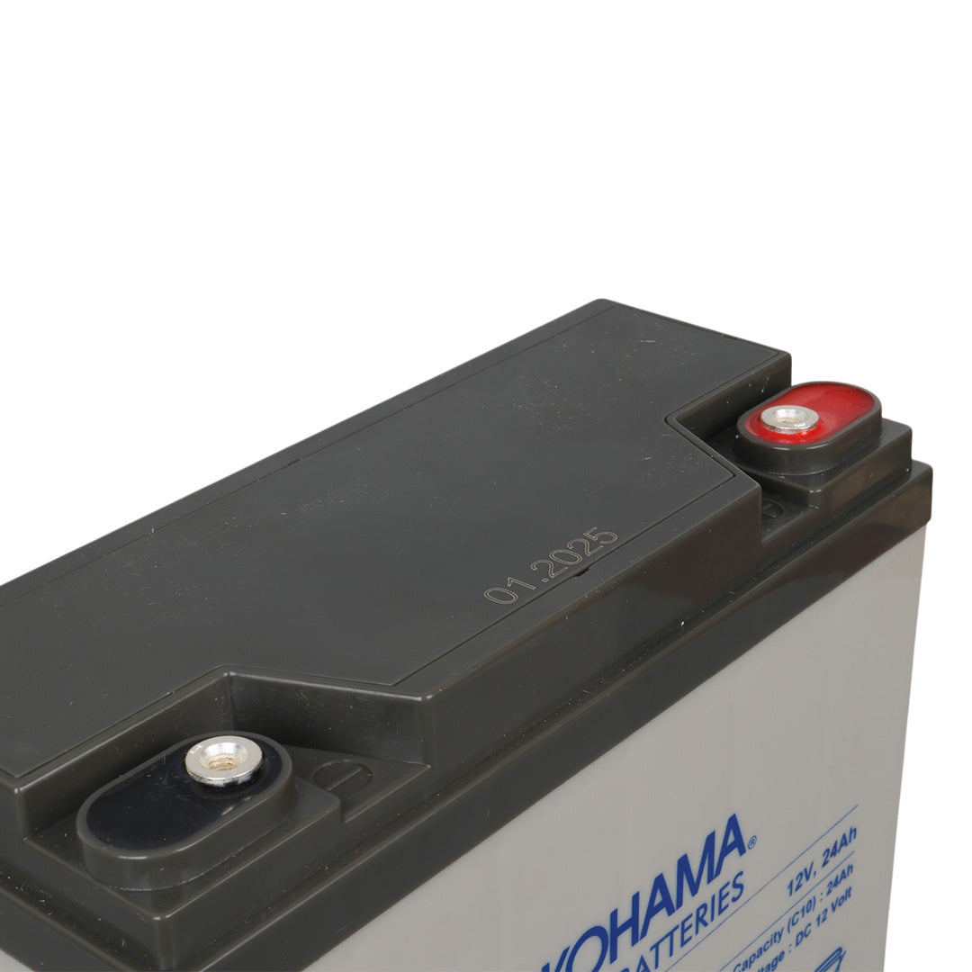 Yokohama Yh-1224 12 Volt - 24 Amper Elektri̇kli̇ Bi̇si̇klet Aküsü