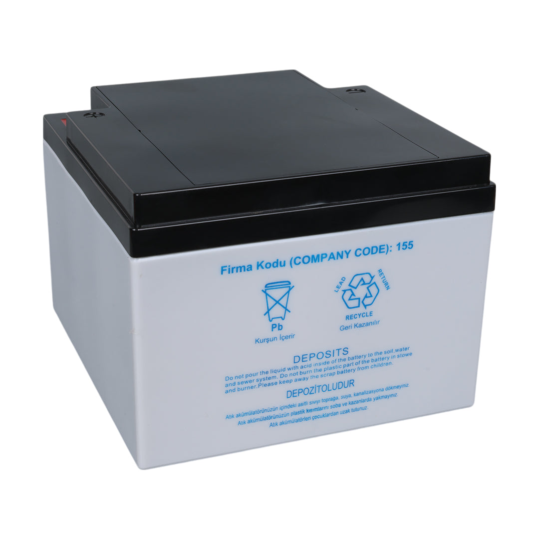 Yokohama Yh-1226 12 Volt - 26 Amper Kuru Akü